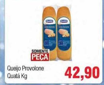 Spani Atacadista Queijo Provolone Quatá Kg oferta
