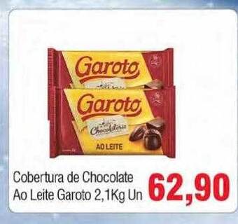 Spani Atacadista Cobertura De Chocolate Ao Leite Garoto oferta