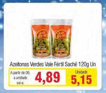 Spani Atacadista Azeitonas Verdes Vale Fértil oferta