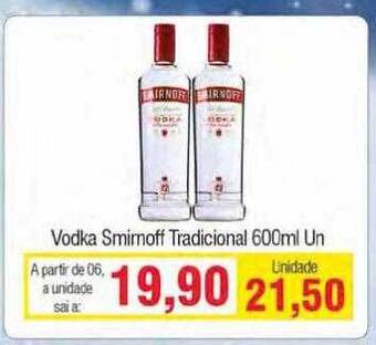Spani Atacadista Vodka Smirnoff Tradicional oferta