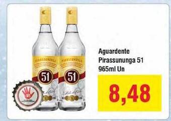 Spani Atacadista Aguardente Pirassununga 51 oferta