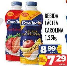 Supermercados Avenida Bebida Láctea Carolina oferta