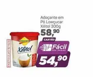 Adoçante Em Pó Lowçucar Xilitol