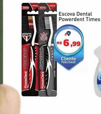 Tonin Superatacado Escova Dental Powerdent Times oferta