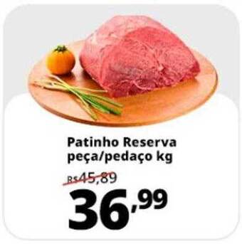Supermercados Baklizi Patinho Reserva Peça Pedaço oferta