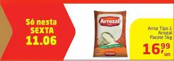 Tenda Atacado Arroz Tipo 1 Arrozal 5kg oferta