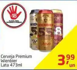 Tenda Atacado Cerveja Premium Wienbier 473ml oferta
