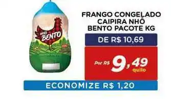 Bahamas Mix Frango Congelado Caipira Nho Bento Pacote 1kg oferta