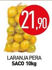 Calvo Atacadista Laranja Pera saco 10kg oferta