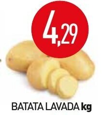 Calvo Atacadista Batata Lavada 1kg oferta