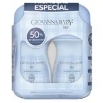 Desodorante rollon giovanna baby azul 50% off pack 2 unidades 50ml cada