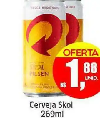 Atacado Máximo Cerveja Skol 269ml oferta