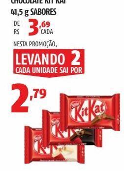 OXXO Chocolate kit kat 41,5 g sabores oferta