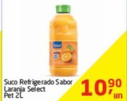Tenda Atacado Suco refrigerado sabor laranja select 2l oferta