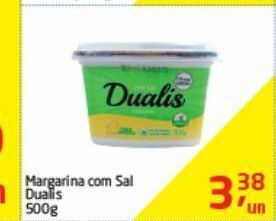 Tenda Atacado Margarina com sal dualis 500g oferta