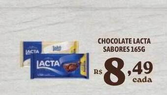 Bahamas Supermercados Chocolate Lacta Sabores oferta