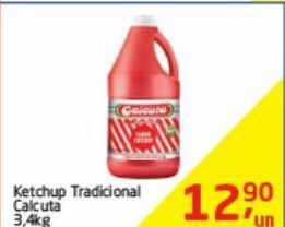 Ketchup tradicional calcuta 3,4kg