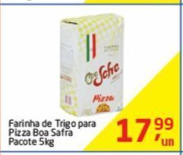 Tenda Atacado Farinha de trigo para pizza boa safra pacote 5kg oferta
