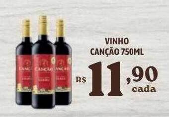 Bahamas Supermercados Vinho Canção oferta