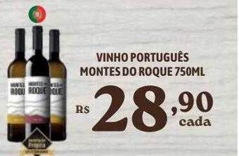 Bahamas Supermercados Vinho Português Montes Do Roque oferta