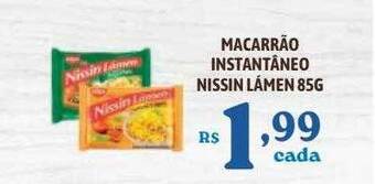 Bahamas Supermercados Macarrão Instantâneo Nissin Lámen oferta