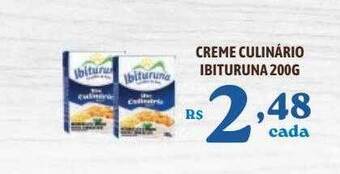 Bahamas Supermercados Creme Culinario Ibituruna oferta