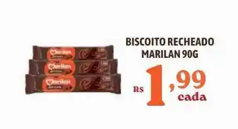 Bahamas Supermercados Biscoito Recheado Marilan oferta