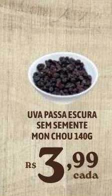 Bahamas Supermercados Uva Passa Escura Sem Semente Mon Chou oferta