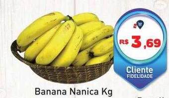 Tonin Superatacado Banana Nanica Kg oferta