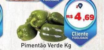 Tonin Superatacado Pimentão Verde Kg oferta