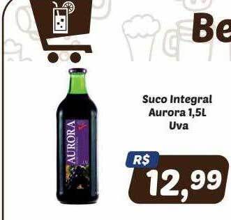 Semar Supermercado Suco Integral Aurora Uva oferta