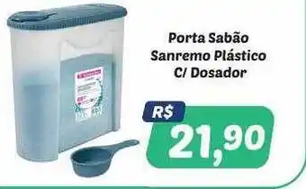 Semar Supermercado Porta Sabão Sanremo Plastico C Dosador oferta