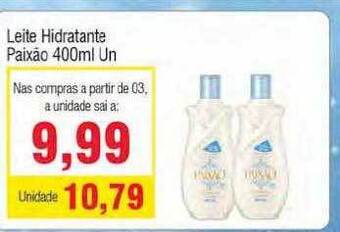 Spani Atacadista Leite Hidratante Paixão oferta