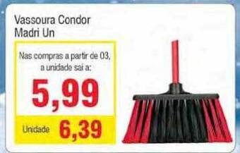 Spani Atacadista Vassoura Condor Madri oferta