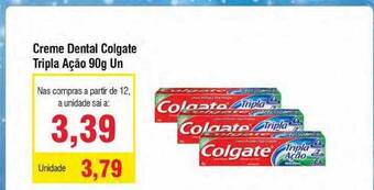 Spani Atacadista Creme Dental Colgate Tripla Ação oferta