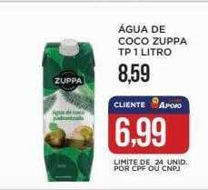 Apoio Mineiro Agua De Coco Zuppa oferta