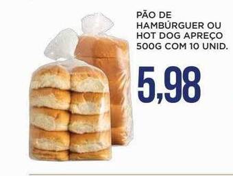 Apoio Mineiro Pão De Hamburguer Ou Hot Dog Apreço oferta