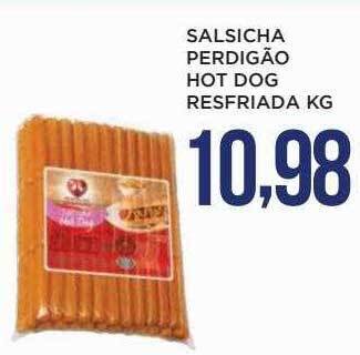 Apoio Mineiro Salsicha Perdigão Hot Dog Resfriada Kg oferta