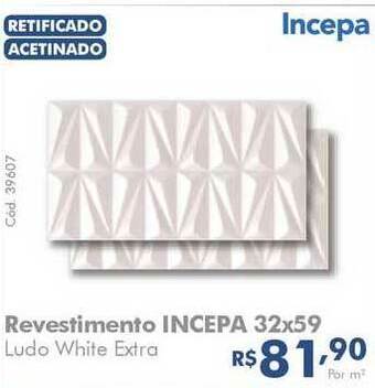 Tumkus Revestimento Incepa 32x59 oferta