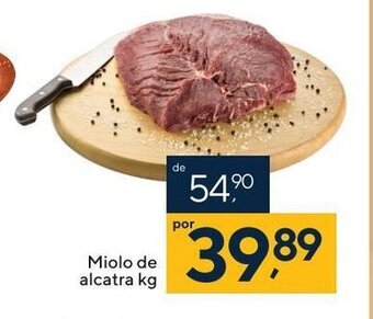Coop Miolo de Alcatra 1kg oferta