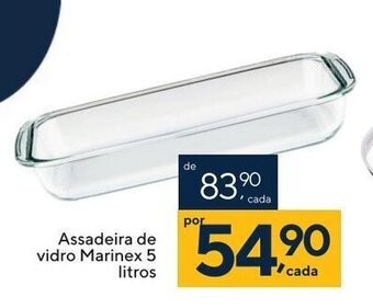 Coop Assadeira de Vidro Marinex 5L oferta