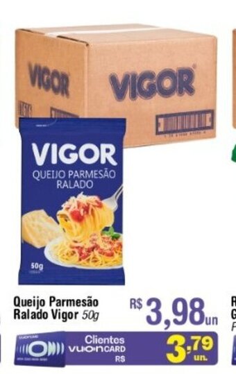 Fort Atacadista Queijo Parmesao Ralado Vigor 50g oferta