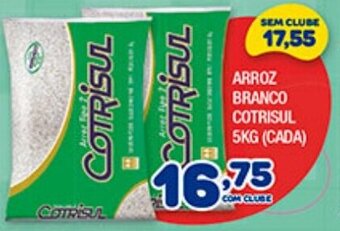Costazul Supermercados Arroz Branco Cotrisul 5kg oferta
