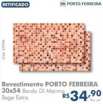 Revestimento Proto Ferreira 30x54