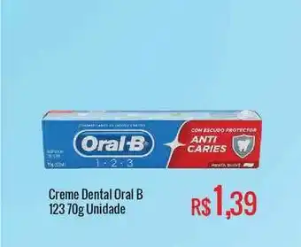 Creme Dental Oral B 123 70g