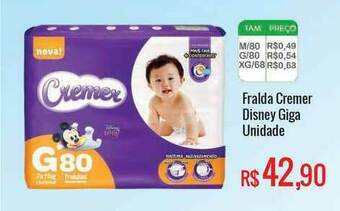 Mart Minas Fralda Cremer Disney Giga oferta