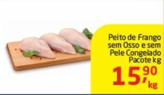 Tenda Atacado Peito de frango sem osso e sem pele congelado kg oferta