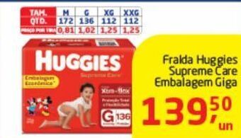 Tenda Atacado Fraldas huggies oferta
