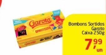 Tenda Atacado Bombons sortidos garoto 250g oferta