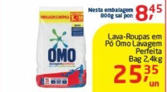 Tenda Atacado Lava-roupas em pó omo 2.4kg oferta